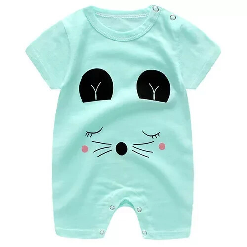 Newborn Infant Baby Boy Girl Kids Cotton Romper Jumpsuit Bodysuit Clothes Outfit - Picture 21 of 25