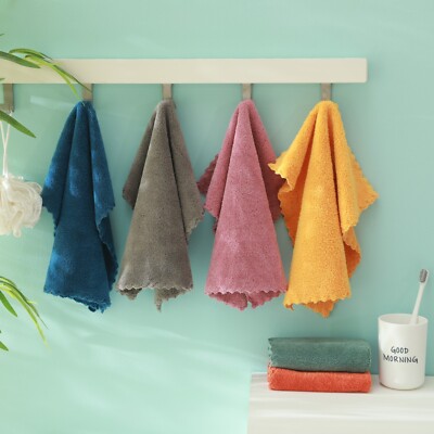 10 PACK UNPAPER TOWEL | Super Absorbent Kitchen Tea Towels 28x28cm Rags