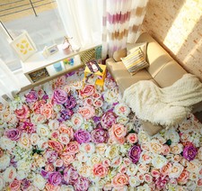 3D Color Roses 22434NA Floor WallPaper Murals Wall Print 5D AJ WALLPAPER AU Fay