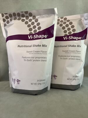 2 Visalus Vi Shape Shake Mix (48 Servings) New Priority Mail