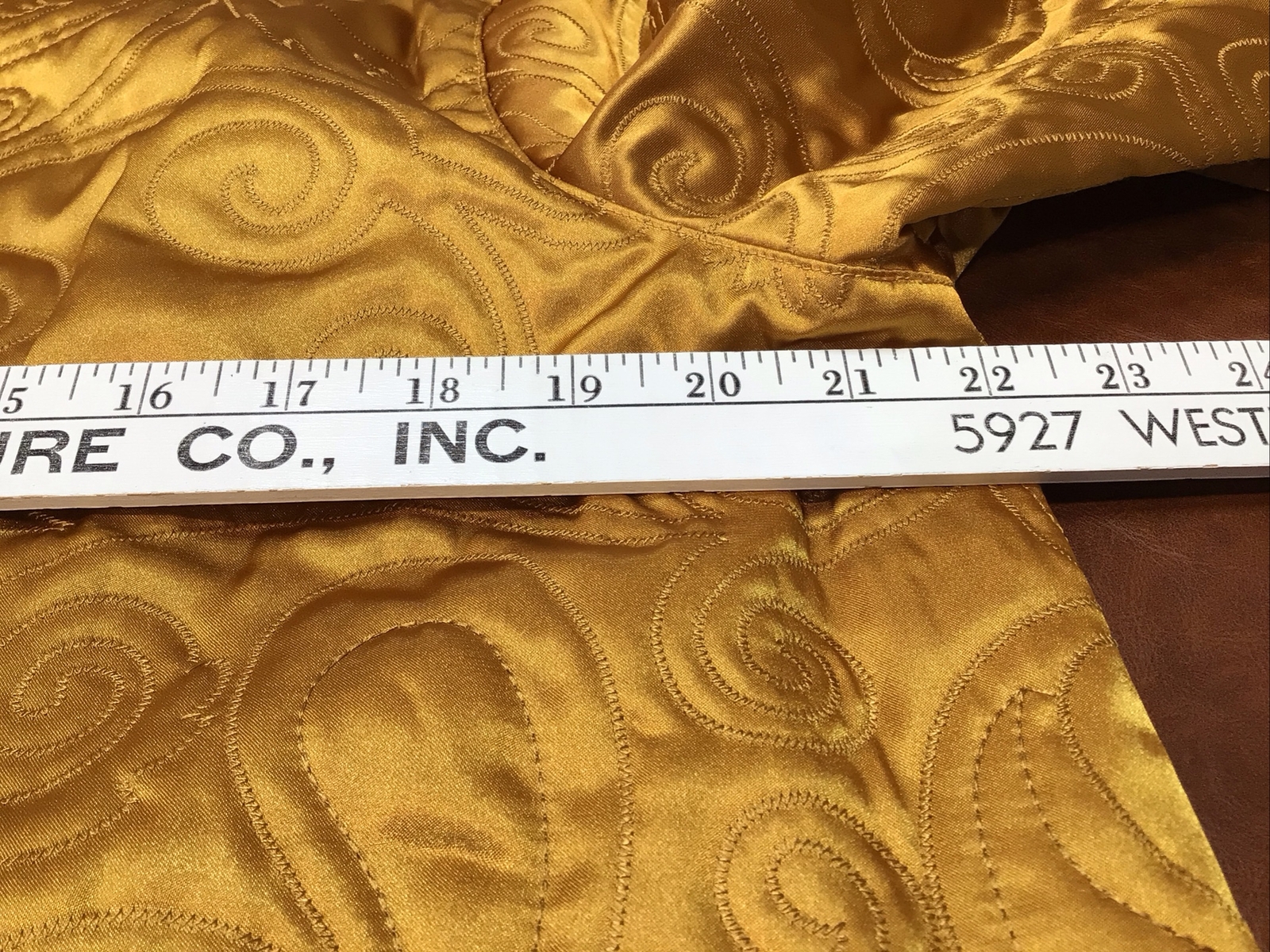 Classic Elements Jacket Size L Lined Gold Color F… - image 4