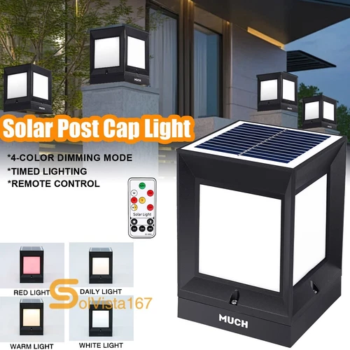 Luces Solares LED Luz Decoración de Seguridad Jardín al Aire Libre Impermeable 