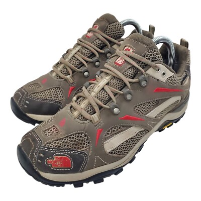 THE NORTH FACE Shoes HEDGEHOG XCR Women Size 9 Gray GORE-TEX Trail Outdoor