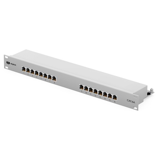 Cat6 Cat6a Patchpanel 12 8-Port RJ45 geschirmt Desktop Aufputz 1 10 GB Profi LAN - Photo 85/109