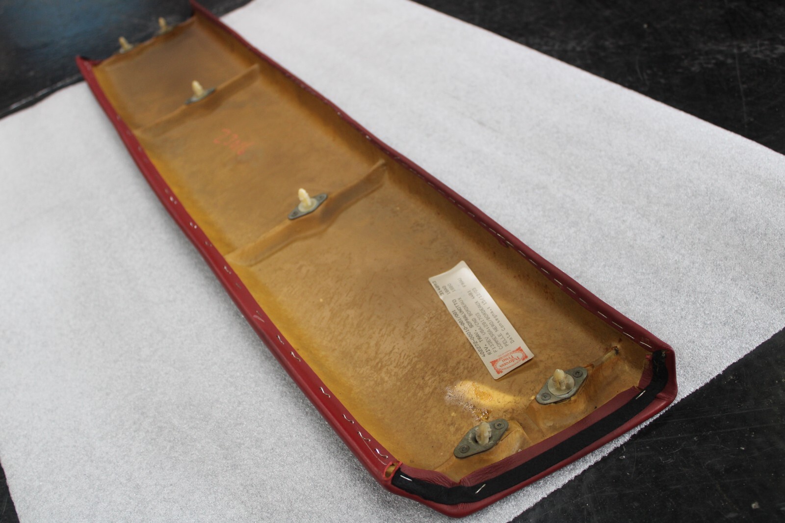 Ferrari 575, Rear Over Windshield Trim Cover, Used, P/N 645951