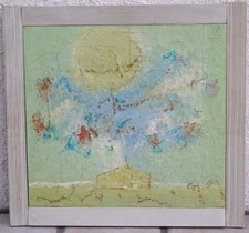 Modern Impressionism Abstract Painting, Unidentified Artist Signed