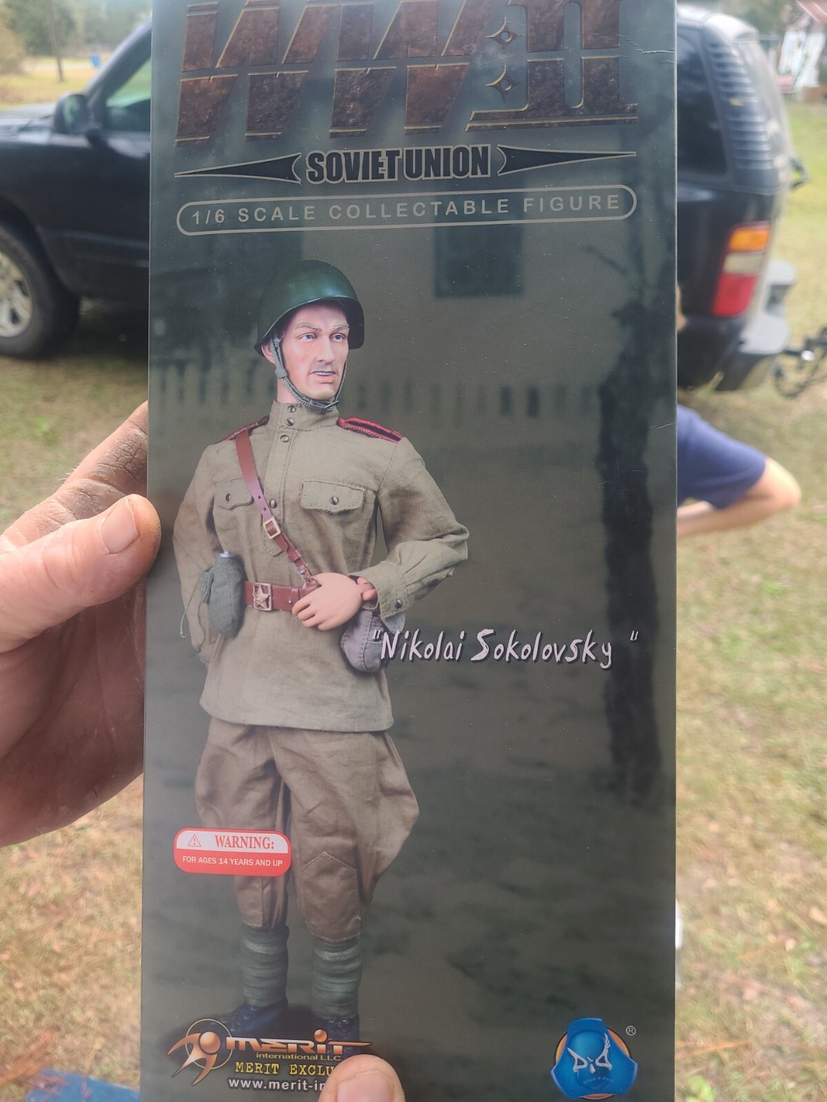 NIB Merit Military action figure WWII Soviet Union Nikolai Sokolovsky 1:6 2005