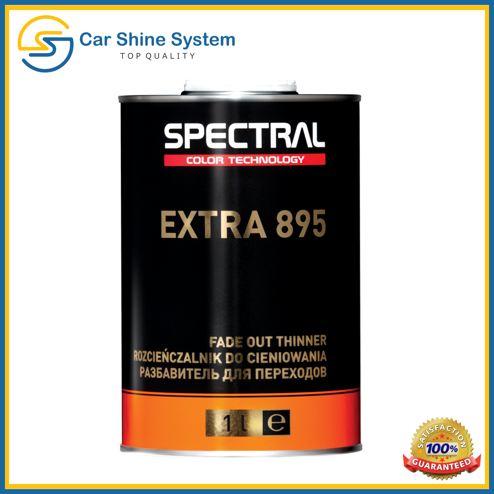 Novol Spectral Fade Out Thinner 1L Ideal Spot Repair / Blending 1 Litre