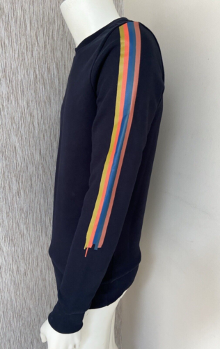 PAUL SMITH PAINTED ARTIST STRIPE SWEATSHIRT SIZE S RETAIL £230 BNWT - Picture 4 of 10