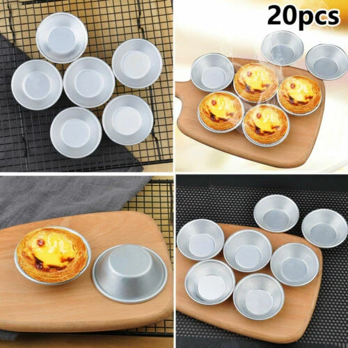 Pirottini in alluminio per muffin e dolci