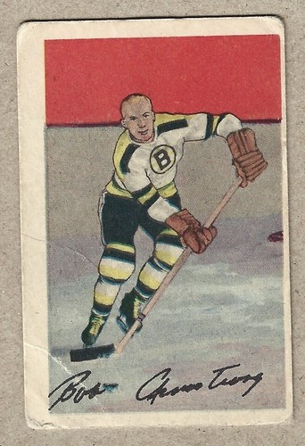 Bob Armstrong #84 1952 Parkhurst card