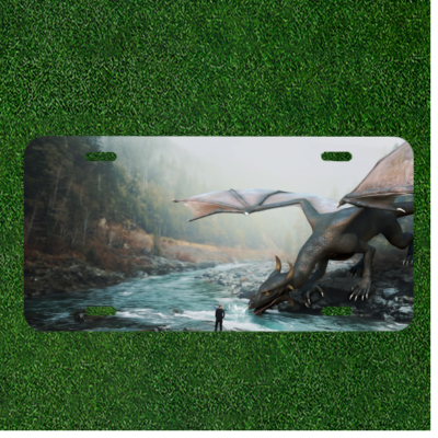 Water Dragon Licence Plate