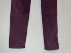 Rag & Bone "Legging Zipper" Maroon Skinny Leg Jeans W/Ankle Zippers, Size 26 — photo 10
