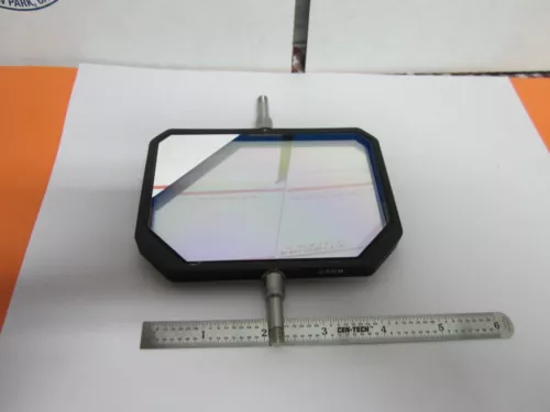 OPTICAL COATED MIRROR FILTER ROTATING MIL SPEC LASER OPTICS BIN#B5-D-92