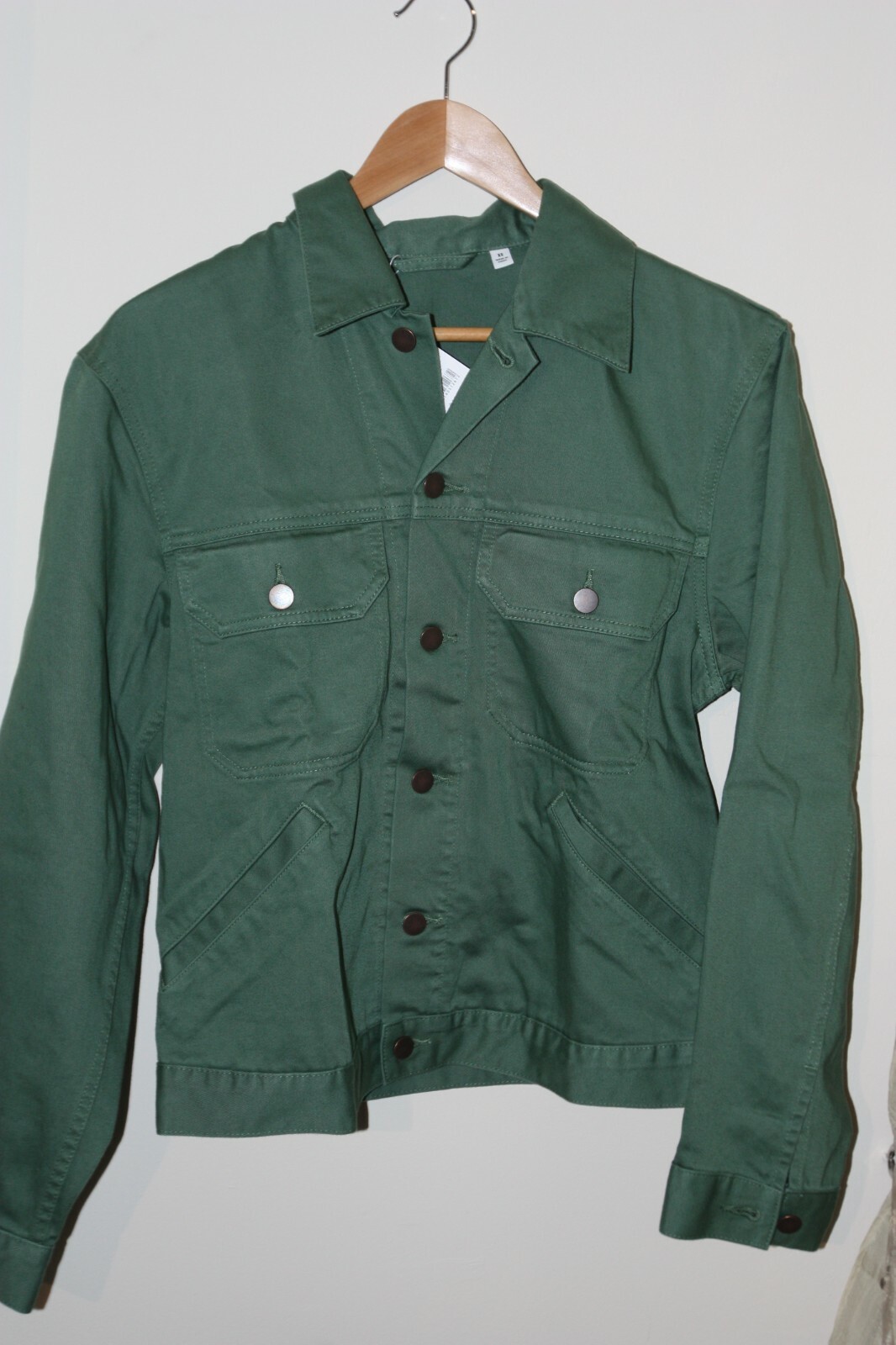 Uniqlo U Trucker Jacket Green NWT | eBay