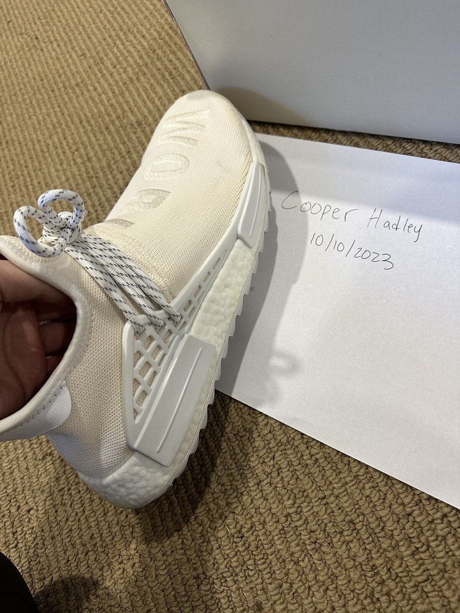 human race blank canvas on feet