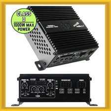 Audiopipe APMCRO-4060 Micro Rango Completo 4 Canales Clase-D Amplificador Coche 4/8 Ohmios