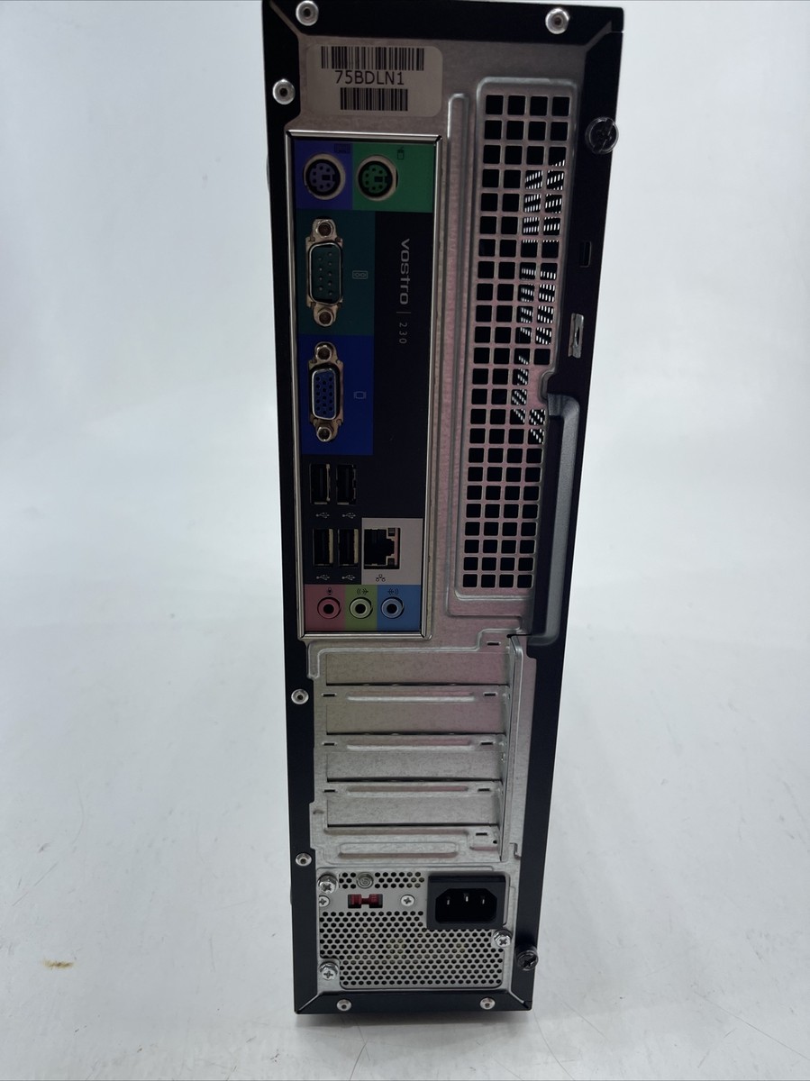 DELL Vostro 230 Intel Core 2 Duo 2.93GHz 4 GB Ram Desktop Pc 500GB