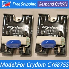 2PCS For Crydom CY6875S 24VAC Solid State Relay High Range SCR PS-8895