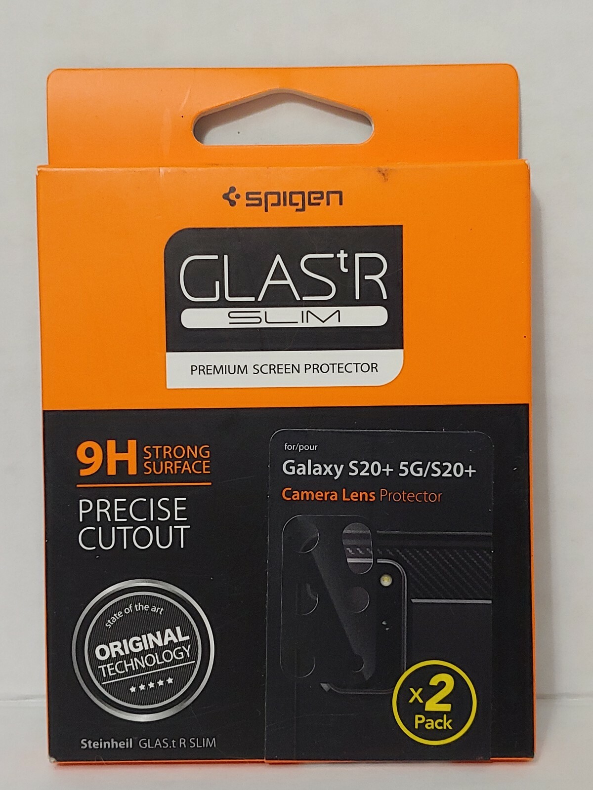 Spigen Samsung Galaxy S20+ 5G/S20+ Premium Camera Lens Protector (2PACK) NEW
