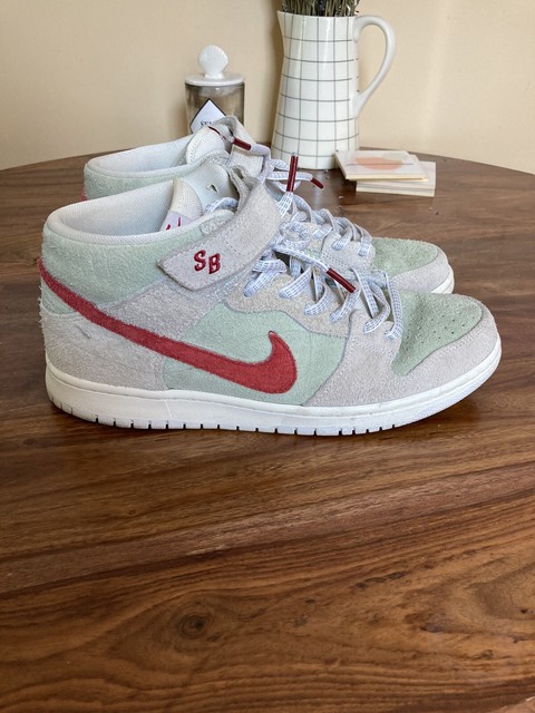 Nike SB White Widow 420 Dunk Mid Size 10 Pre-owned great condition RARE | eBay