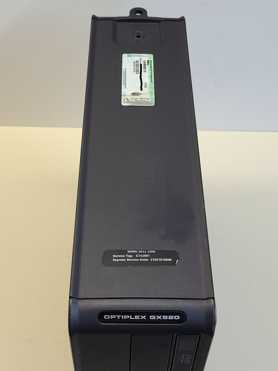 ディスクトップPC　OptiPlex GX520でWin XP Pro. SP3 ディスクトップPCOptiPlex GX520でWin XP Pro. SP3