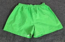 Vintage Augusta Sportswear Lime Neon Green XL Adult Shorts Adult