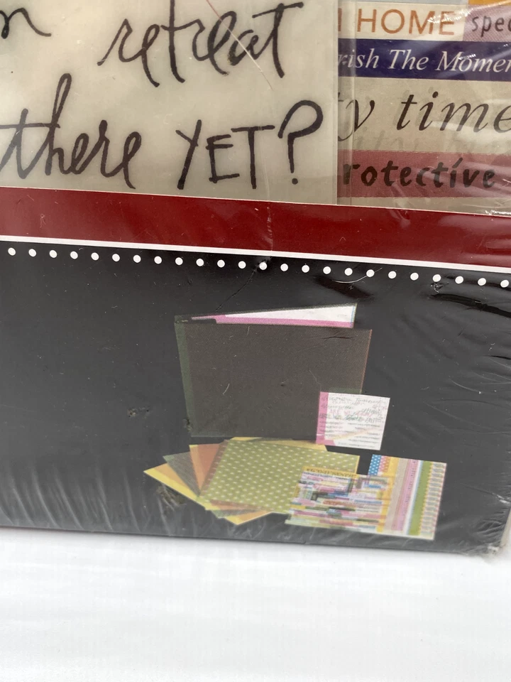 NUEVO Kit Álbum Cosecha Libro de Recortes Making Memories 120 Piezas Pegatinas de Papel Nuevo en Caja Foto 3 de 4