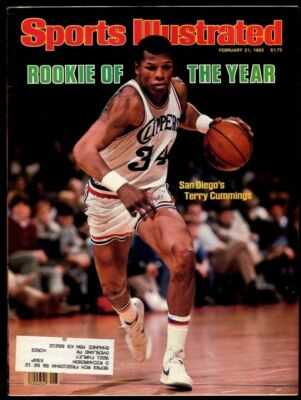 Sports Illustrated February 21, 1983 San Diego Clippers Terry