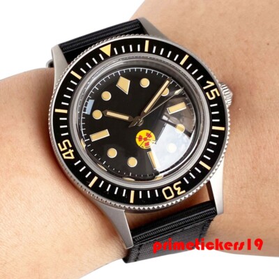 Tandorio Domed Sapphire Men's Automatic Watch Diver 20Bar NH35 PT5000 Mechanical