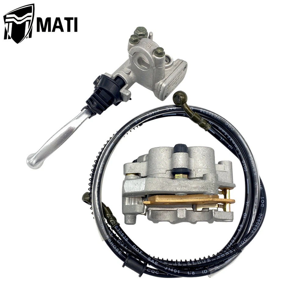 Kit de cilindro maestro y manguera de pinza de freno delantera para Honda CRF250R CRF250RX CRF250X Foto 4 de 4