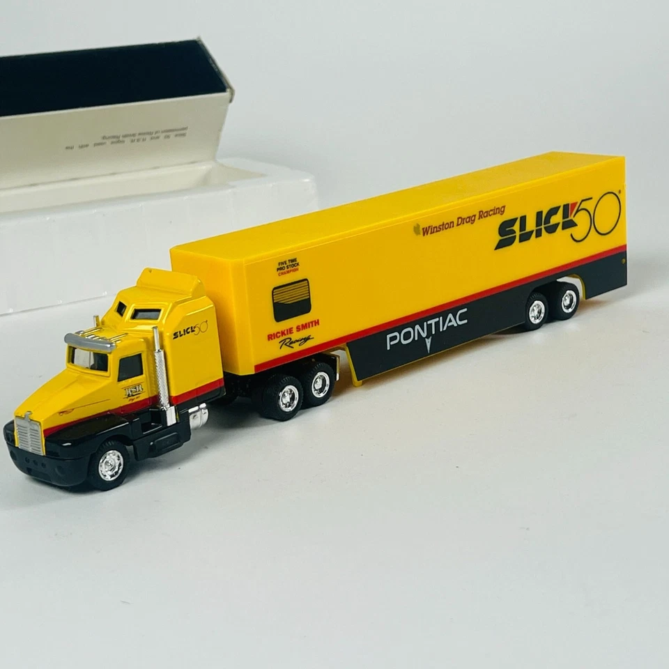 Corgi Race Image Slick 50 Pontiac Drag Racing Hauler Truck Diecast - Image 2 of 4