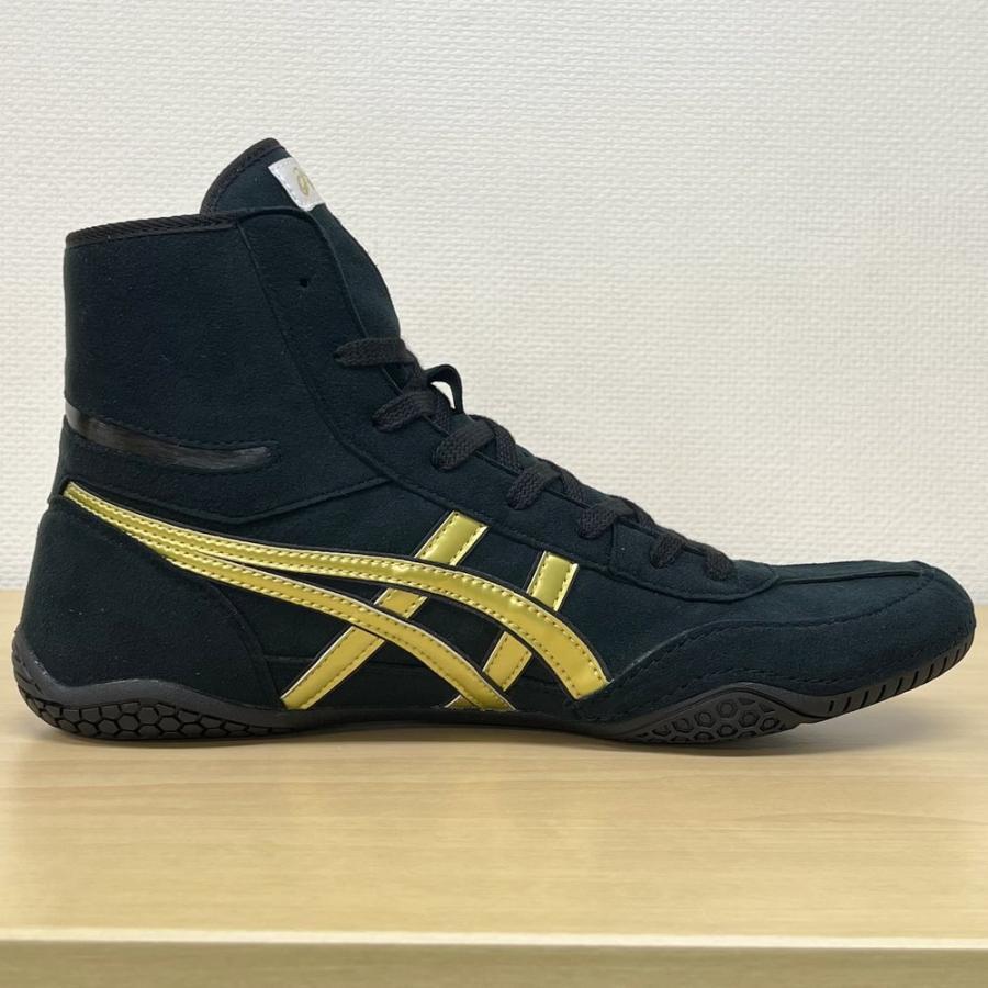 Asics Wrestling Shoes EXEO 1083A001 Black x Gold x Black Heal Black eBay