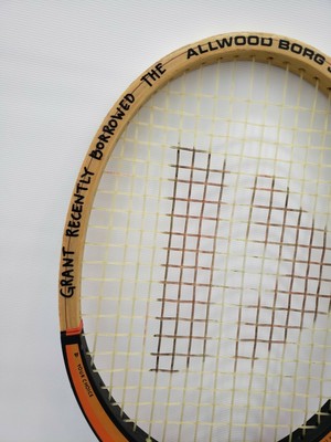 Raquette De Tennis DONNAY Bjorn Borg Junior - Bois - Avec étui - Occasion