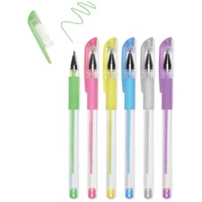 Living In Color Color-Flow Gel Pen Set 6/Pkg-Pastels, Set Of 3