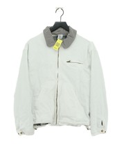 Princess Polly Women's Jacket Uk 10 White Cotton