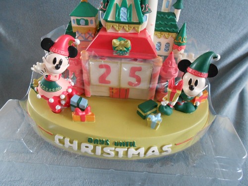 statue Mickey & Minnie Disney calendrier Noel / Making CHRISTMAS Magical - Photo 3/7