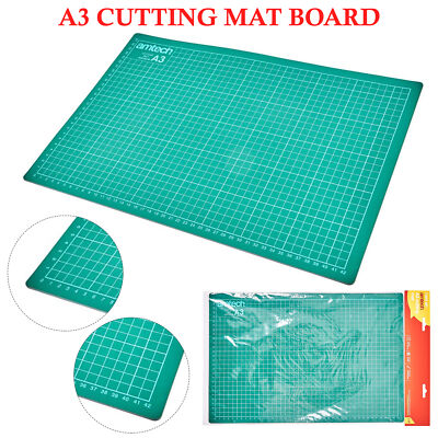 AMTECH A3 Schneidematte Selbstheilend Bedruckt Gitter Linie Handwerk Rotary Schneidebrett