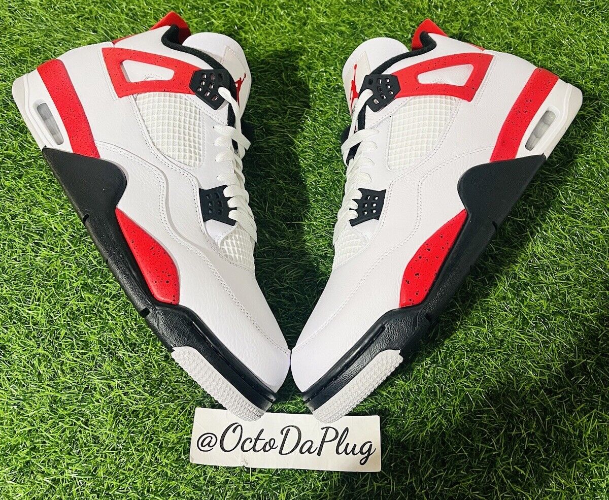 Nike Air Jordan 4 Retro Red Cement Mens Sizes DH6927-161 | eBay Nike Air Jordan 4 Retro Red Cement Mens Sizes DH6927-161 | eBay