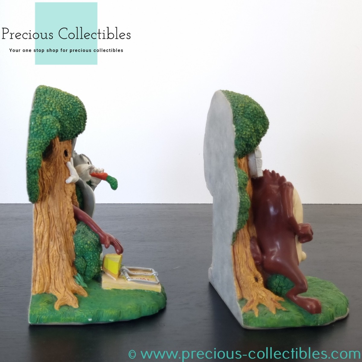 Extremely rare! Bugs Bunny and Tasmanian Devil bookends by Extremely rare! Bugs Bunny and Tasmanian Devil bookends by