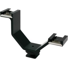 RPS RS-3144 Dual Shoe Uneven Mount Bracket Mic Video Light