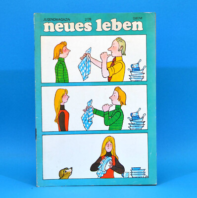 DDR Neues Leben 2/1978 Heidemarie Wenzel Schach Petra Feustel Vicky Leandros C
