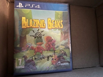 Blazing Beaks for the Playstation 4! Brand new!