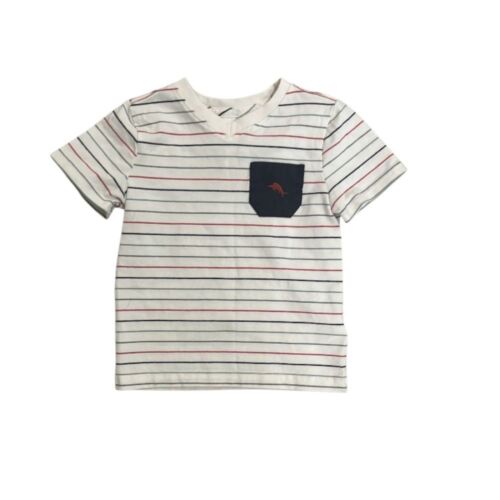 Tommy Bahama Baby Boy Short Sleeve V Neck Embroidered Tee T-Shirt size 18 Months