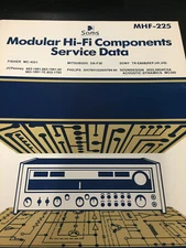 MHF-225 SAMS HI-FI SERVICE MANUAL FISHER MITSUBISHI SONY JCPENNEY PHILIPS   NOS
