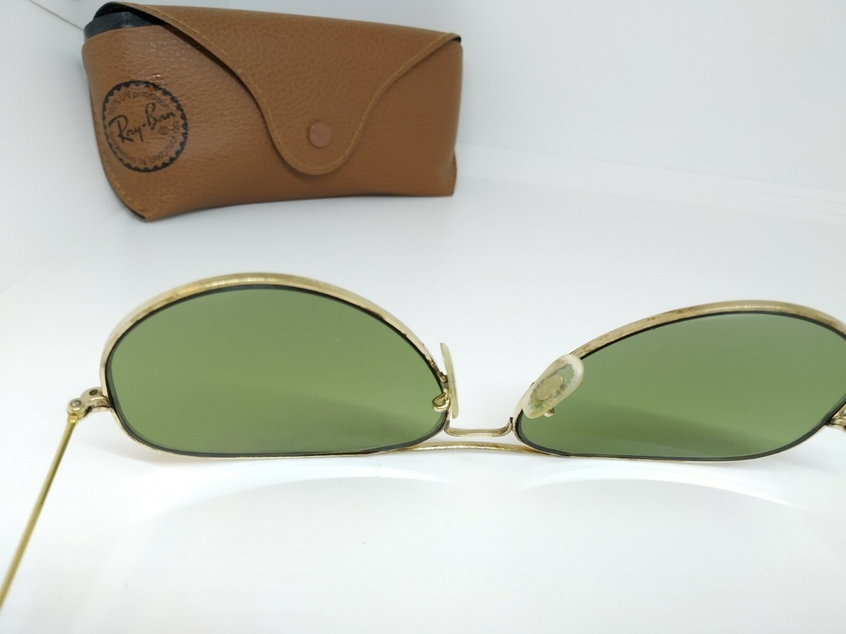 Vintage B&L Ray Ban USA Lic Outdoorsman Aviator Cable Wrap 1 Vintage B&L Ray Ban USA Lic Outdoorsman Aviator Cable Wrap 1