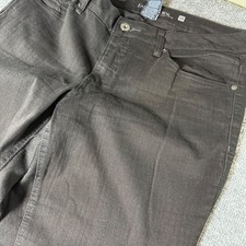 Faded Glory Women Straight Leg Jeans Dark Wash Size 16 Five Pocket Zipper