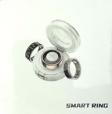 Smart Ring Fitness Tracker schwarz Gr 10 NEU