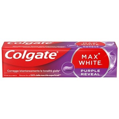 COLGATE ZAHNPASTA MAX WHITE PURPLE REVEAL 75 ML X4