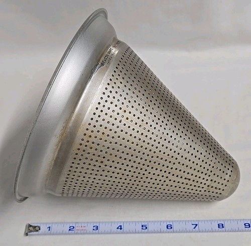 VTG SET Aluminum Cone Strainer Sieve Colander + Jar Funnel + Ball Freezer Book - Picture 4 of 24